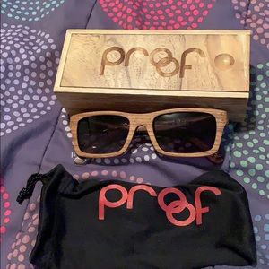 Proof sunglasses wood collection